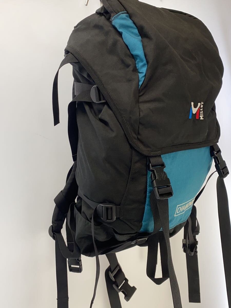 MILLET Backpack Nylon Black Solid from Japan - image 1