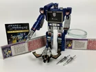 Vintage G1 Transformers Soundwave Buzzsaw Complete Book Stats Card Original 1980