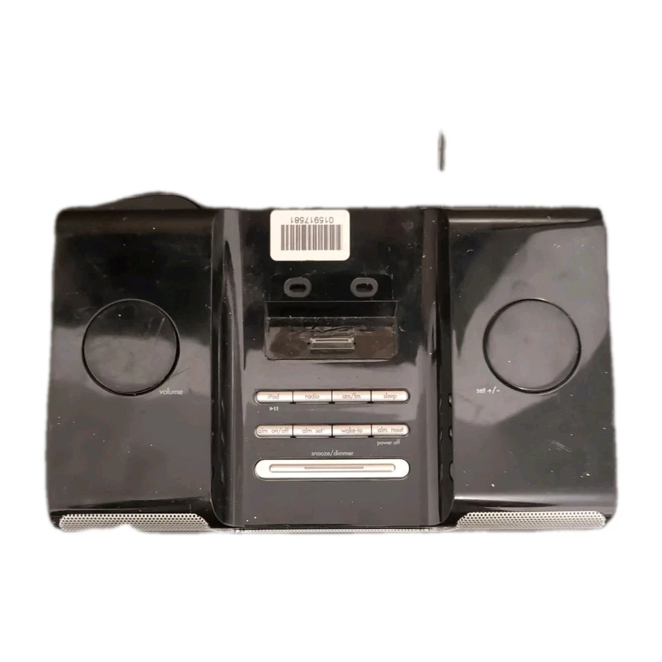 iHome iH5B Radio Clock Speaker iPod Not Included.  Has Remote - Image 2 of 4