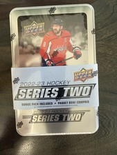 2022-23 Upper Deck Series 2 Hockey Sealed Lot Of 2 Tin Box New