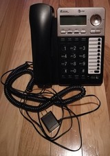 AT T Corded 2-Line Speakerphone Telephone with Caller ID  Waiting - ML17929