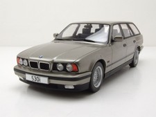 BMW 5er E34 Touring Kombi 1991 grau metallic Modellauto 1:18 MCG