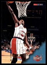 Clyde Drexler 1996-97 Hoops #60 Rockets NBA READ FREE SHIPPING AutographDen