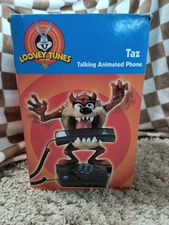 Vtg Looney Tunes Tazmanian Devil Taz Talking Animated Phone Telemania