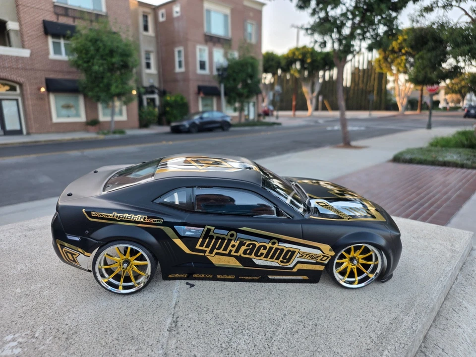 1/10 Custom Paint HPI CAMARO 4Tec-2 drift RDS DC10 YD2 MST TT02 Body Only - Image 3 of 4