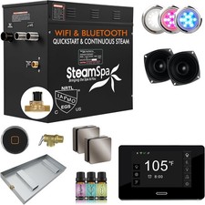 SteamSpa Steam System 12kW Steam Shower Generator with Bluetooth Wifi