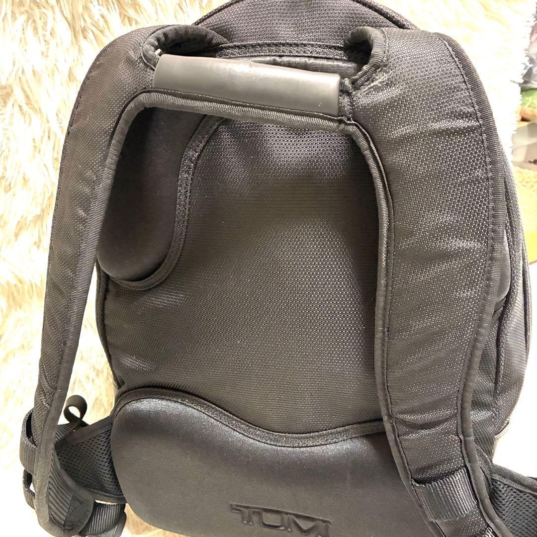 Tumi Backpack Nylon Black Compact Lightweight Men… - image 5