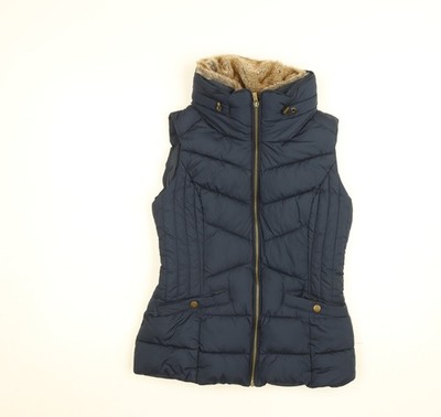 Wattierte Damenjacke UK Größe 8 Muskatblau