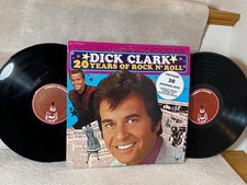 Dick Clark 20 Years of Rock N' Roll 1973 double LP NM Vinyl