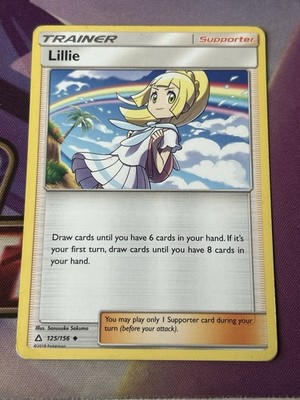 Pokémon TCG Lillie Sun & Moon: Ultra Prism 125/156 Regular Uncommon LP