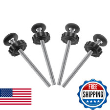 4Pcs Universal Baby Gate Threaded Spindle Rod M8 Replacement Bolts for Pressure