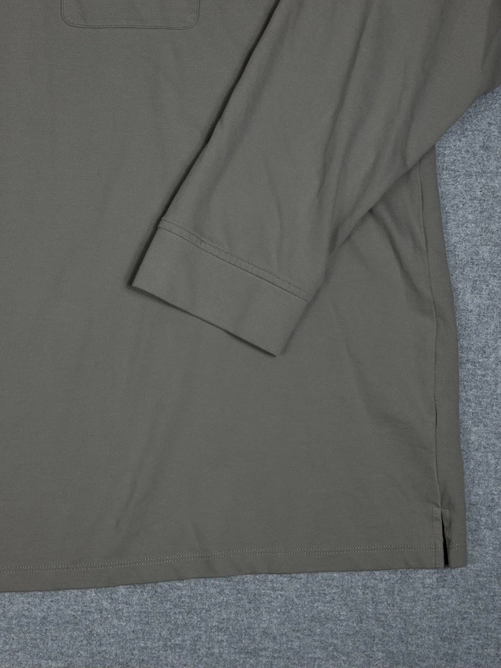 Paul Fredrick Pullover Shirt Mens 4XLT Long Sleeve Stretch Pocket Casual - Image 4 of 4