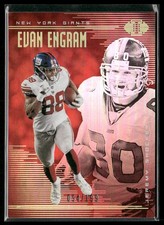 2018 Panini Illusions #47 Evan Engram / Jeremy Shockey SN199 Red #/199