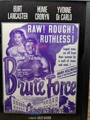 Brute Force (DVD) 1947 Burt Lancaster & Yvonne De Carlo - Snapcase VG++