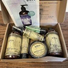 Wen by Chaz Dean Sweet Almond Mint Cleansing Conditioner Styling Creme Set New