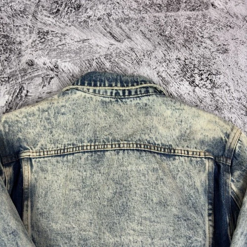 Acne Studios Y2K Pass LT Blue Patchwork Denim jeans Jacket image 7