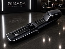 1970-1972 Oldsmobile Cutlass 442 Chevelle Center Console Interiorcarbon Blk