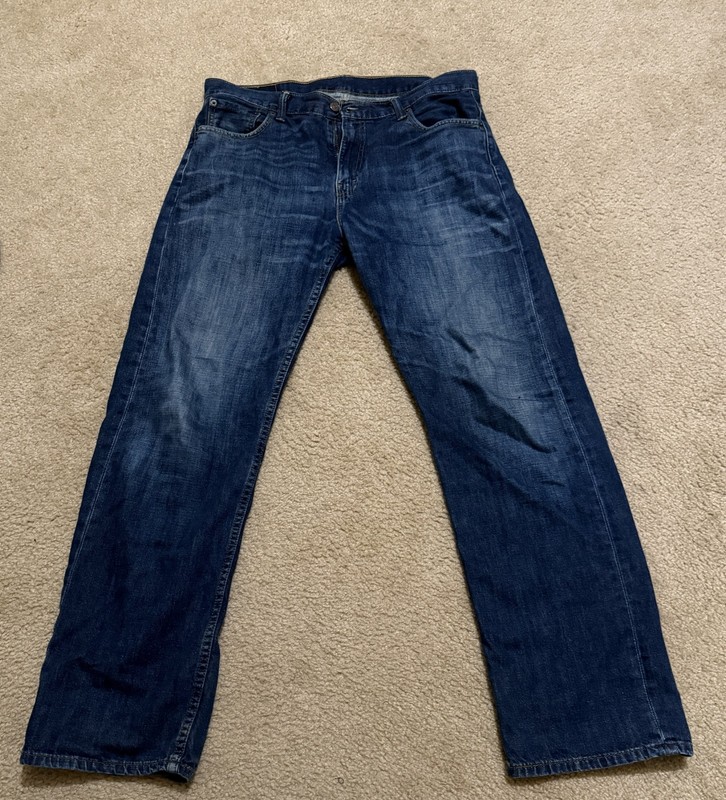 Levis 569 loose fit straight jeans 34x34