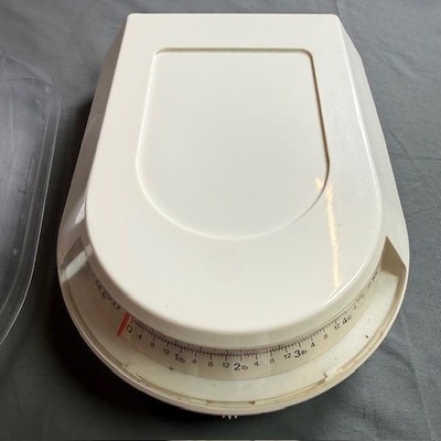 Vintage 1994 Slimline Food Scale by ''The Pampered Chef'' Kitchen Tool Line 5 lb