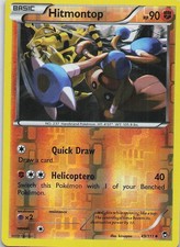 Hitmontop Reverse Holo Uncommon XY - Furious Fists 49/111 LP on eBay