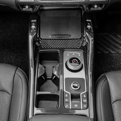 RHD Interior Gear Shift Panel Cover Trims For Kia Sorento 2021-2025 Accessories - Picture 2 of 5