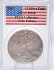 2003 American Silver Eagle Coin PCGS MS 68 Club Edition Lot. H106