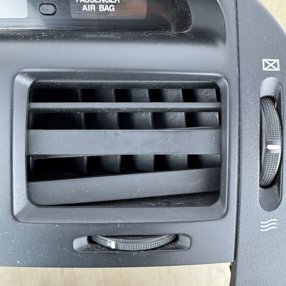Kia Spectra 2004-2006 tablero radio bisel ajuste tablero ventilación reloj OEM negro ¡LEER! Foto 4 de 4