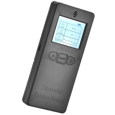LCD Digital Ultraviolet Radiation Detector UV UVI Meter Tester Mit Temperat AL