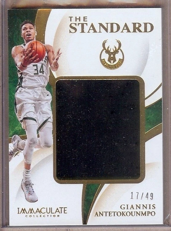 Panini Giannis Antetokounmpo Basketball Sports Trading Cards