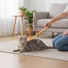 Telescopic Feline Massager Comfortable Massage Pet Supply Itch Relief