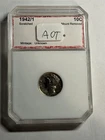 1942/1-P Mercury Dime XF/AU Details Key Date Decent Eye Appeal