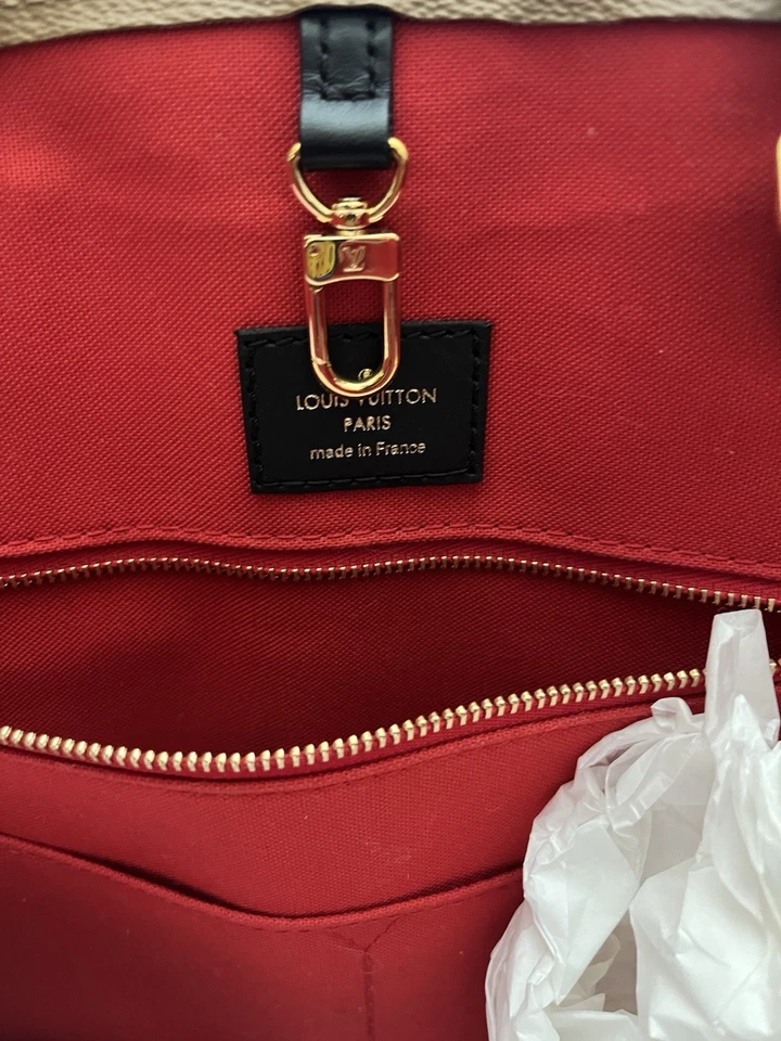 Recibo y caja Louis Vuitton onthego GM Foto 3 de 4