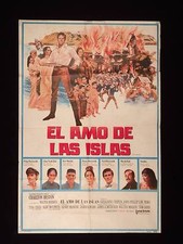 THE HAWAIIANS (1970) * MASTERS OF THE ISLANDS * CHARLTON HESTON * ARGENTINE 1sh 