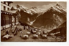 SUISSE SWITZERLAND canton de BERNE BERN SCHYNIGE PLATTE Hotelterrasse Wetterhorn
