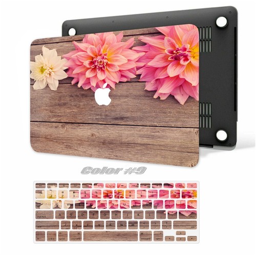 Funda protectora rígida de corte rígido de madera mate para computadora portátil nueva Macbook Pro Air M1 M2 - Imagen 17 de 24