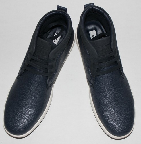 STEVE MADDEN MEN'S NAVY HI-TOP SNEAKER - Picture 3 of 5