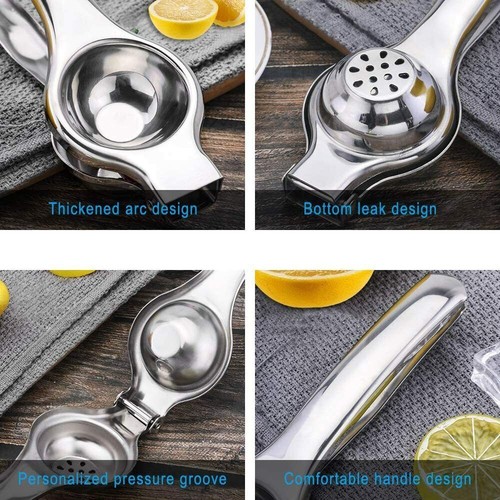 Stainless Steel Kitchen & Bar Lemon Orange Lime Squeezer Juicer Hand Press Tool - Picture 5 of 8