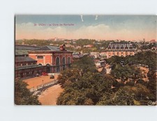 Postcard Gare de Lyon-Perrache Lyon France