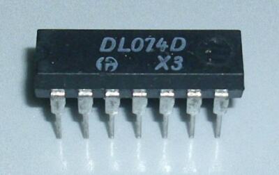 5pcs DL074D HFO DIP14 = SN74LS74N Dual D-type Positive Edge-triggered FF