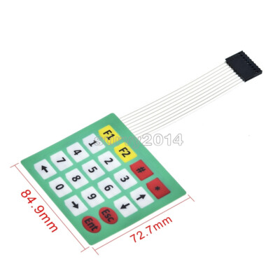 4*5 Keys 4x5 Matrix Array 20 Key Membrane Switch Keypad Keyboard For Arduino