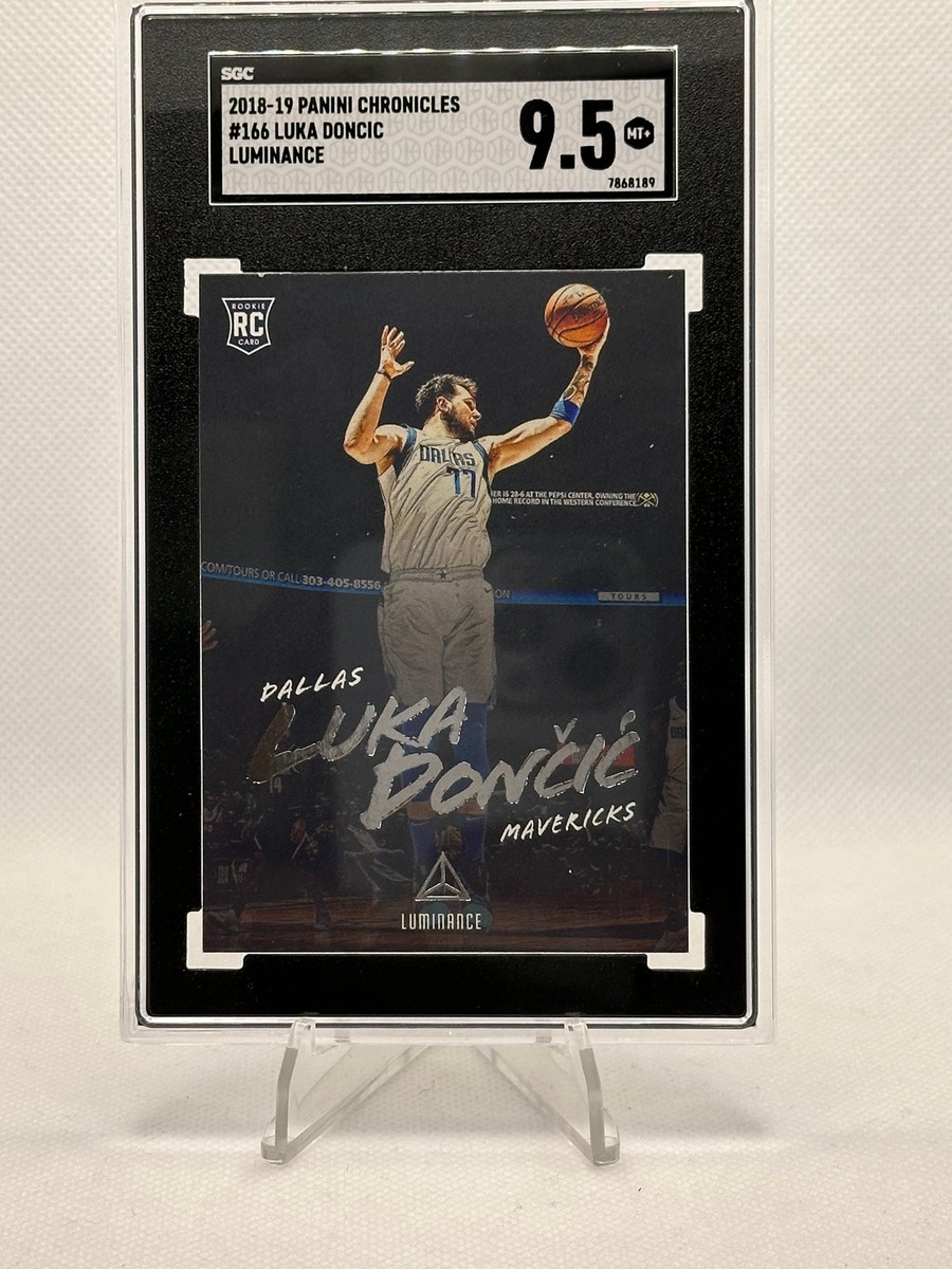 NBAカード Luka Doncic Luminance RC 2021-22 Panini Chronicles Luminance #242 Luka Doncic SGC 10