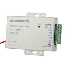Access Control Power Supply DC 12V 3A 36W for Door Entry System Lock RFID Reader