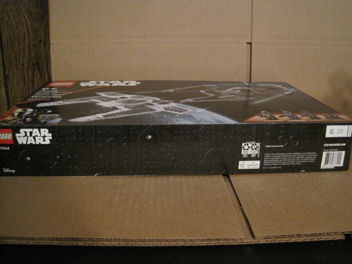 2023 LEGO 75348 STAR WARS MANDALORIAN FANG FIGHTER VS. TIE