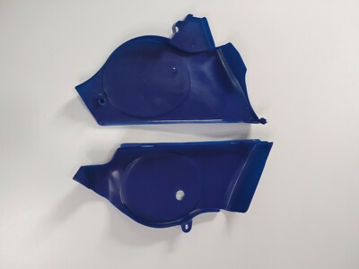 Fits Suzuki TS 185 er 1980 SIDE COVERS PANEL blue pair LH RH | eBay