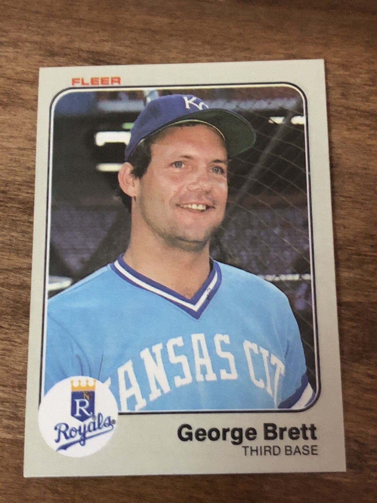 1983 Fleer George Brett #108 HOF