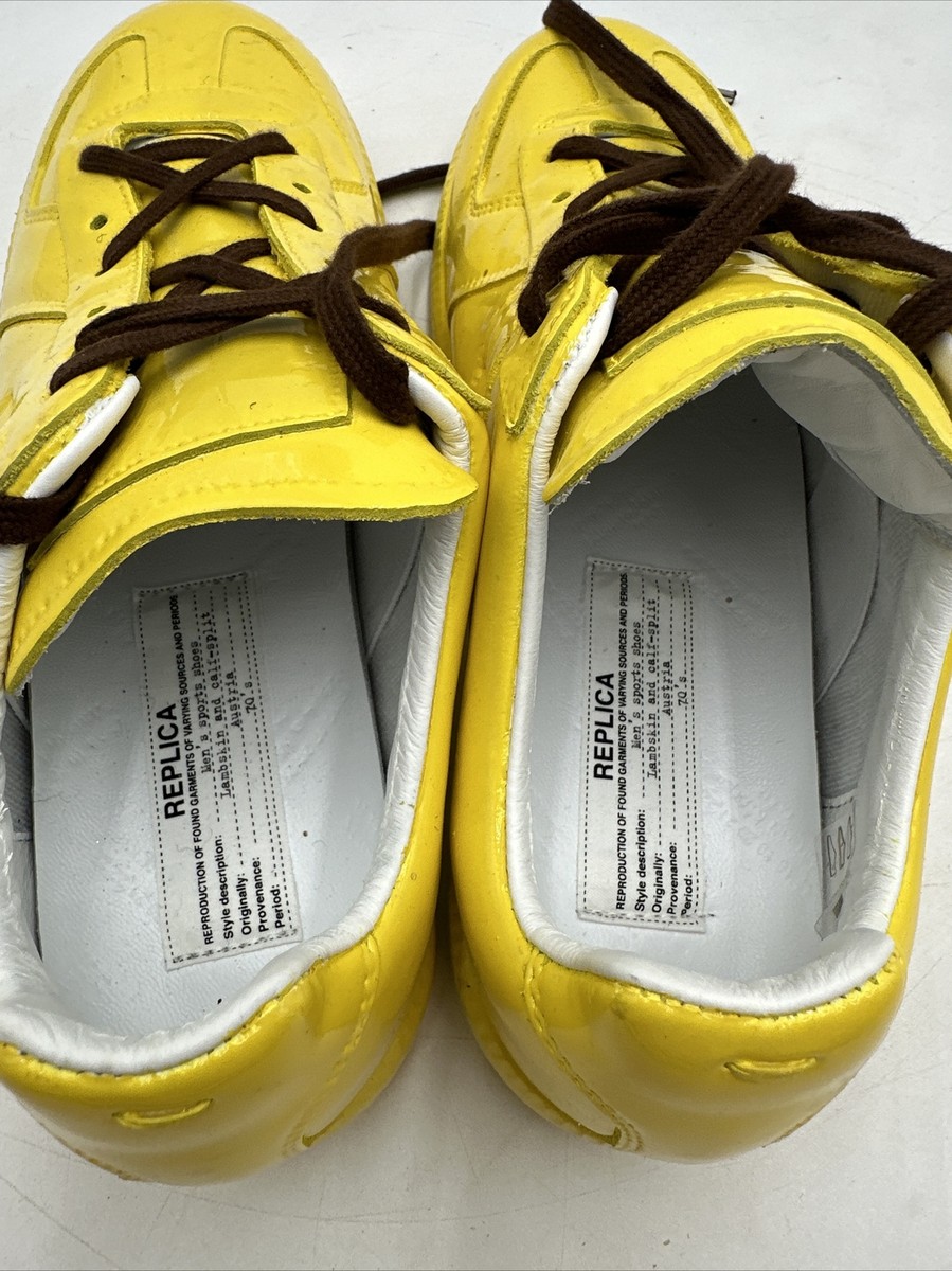 ◎新品 Martin Margiela REPLICA 70's USA Maison Margiela Replica Men's 70's Sports Shoes Lambskin
