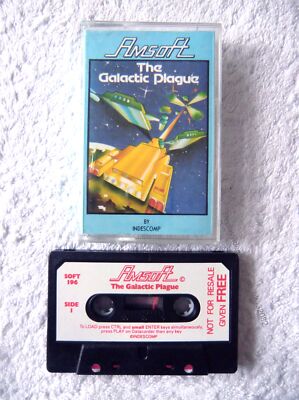 32082 The Galactic Plague - Amstrad CPC (1984) 