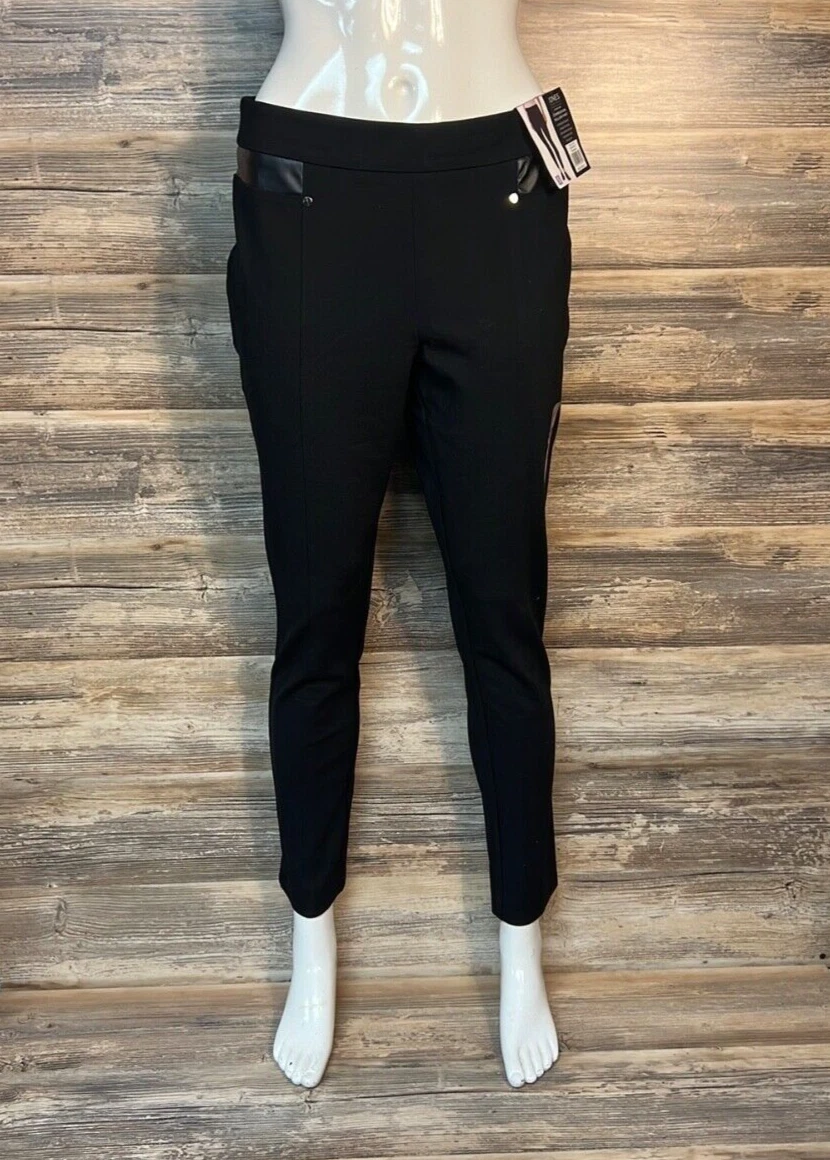 Jones New York Compression Pull on Pants in Black Size Small NWT