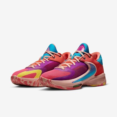 Nike Zoom Freak 4 Bahamas MultiColor What the DQ3824 500 Men 