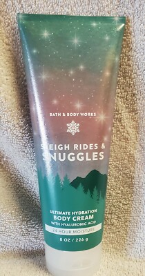 Bath And Body Works Lotion Body Cream Sleigh Rides And Snuggles